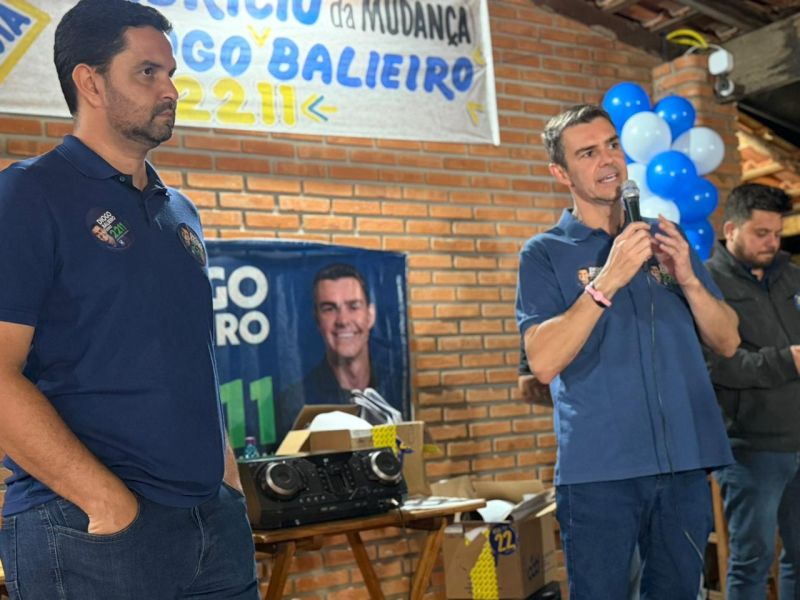 Diogo Balieiro participa de reunião com apoiadores em Itatiaia em campanha para deputado federal