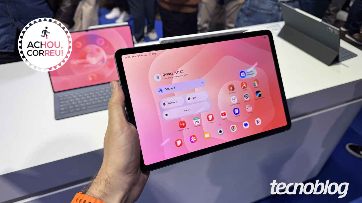 Top de linha: Galaxy Tab S11 (256 GB) tem melhor oferta recente