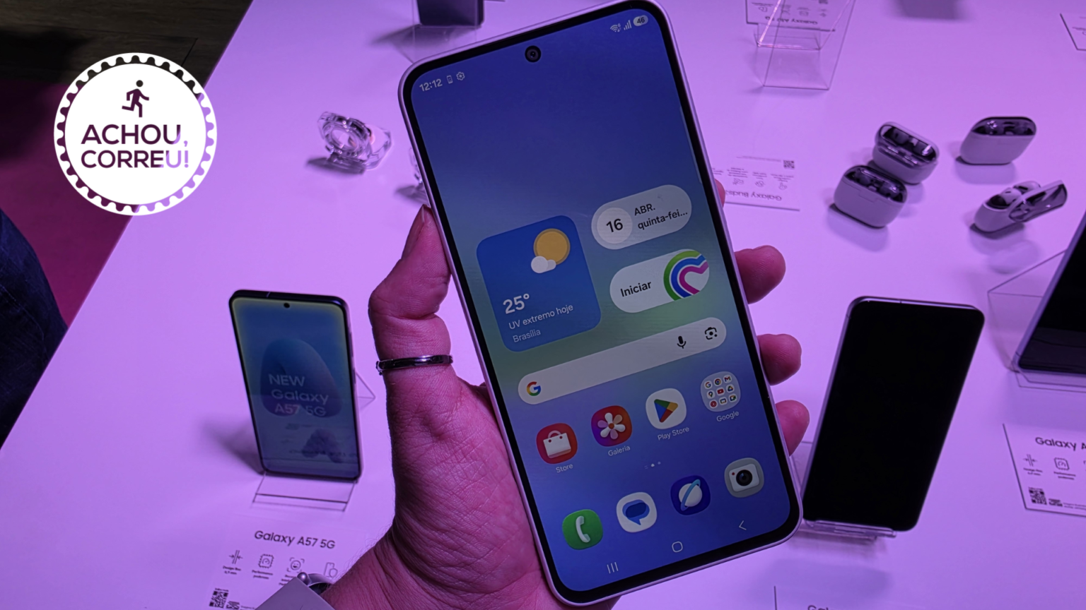 Galaxy A37 5G (256 GB) atinge menor preço registrado no Mercado Livre