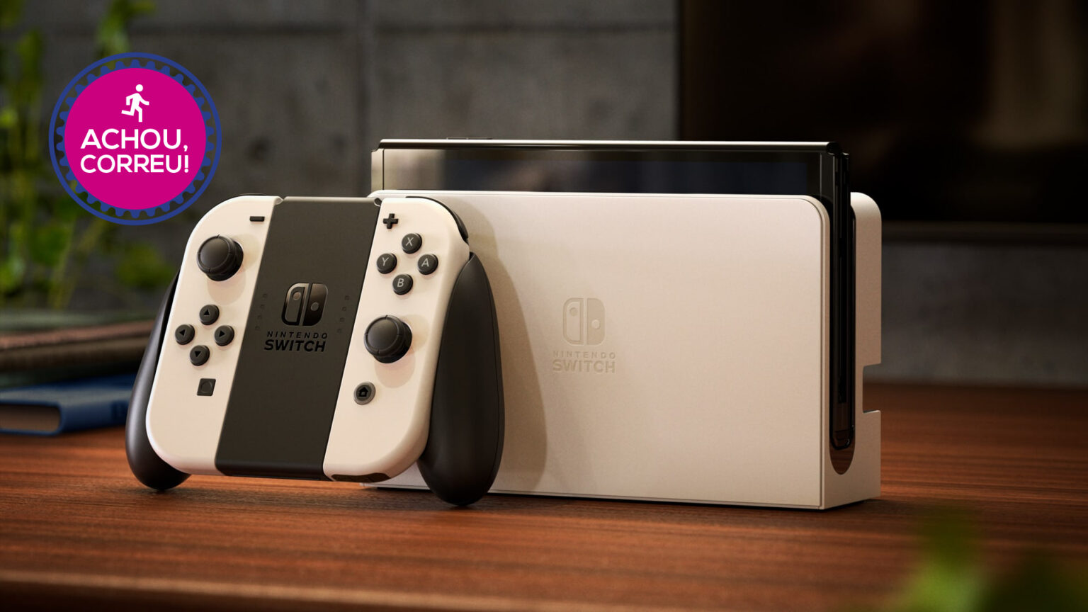 Nintendo Switch OLED tem menor preço de 2026 no 9.9 do Mercado Livre