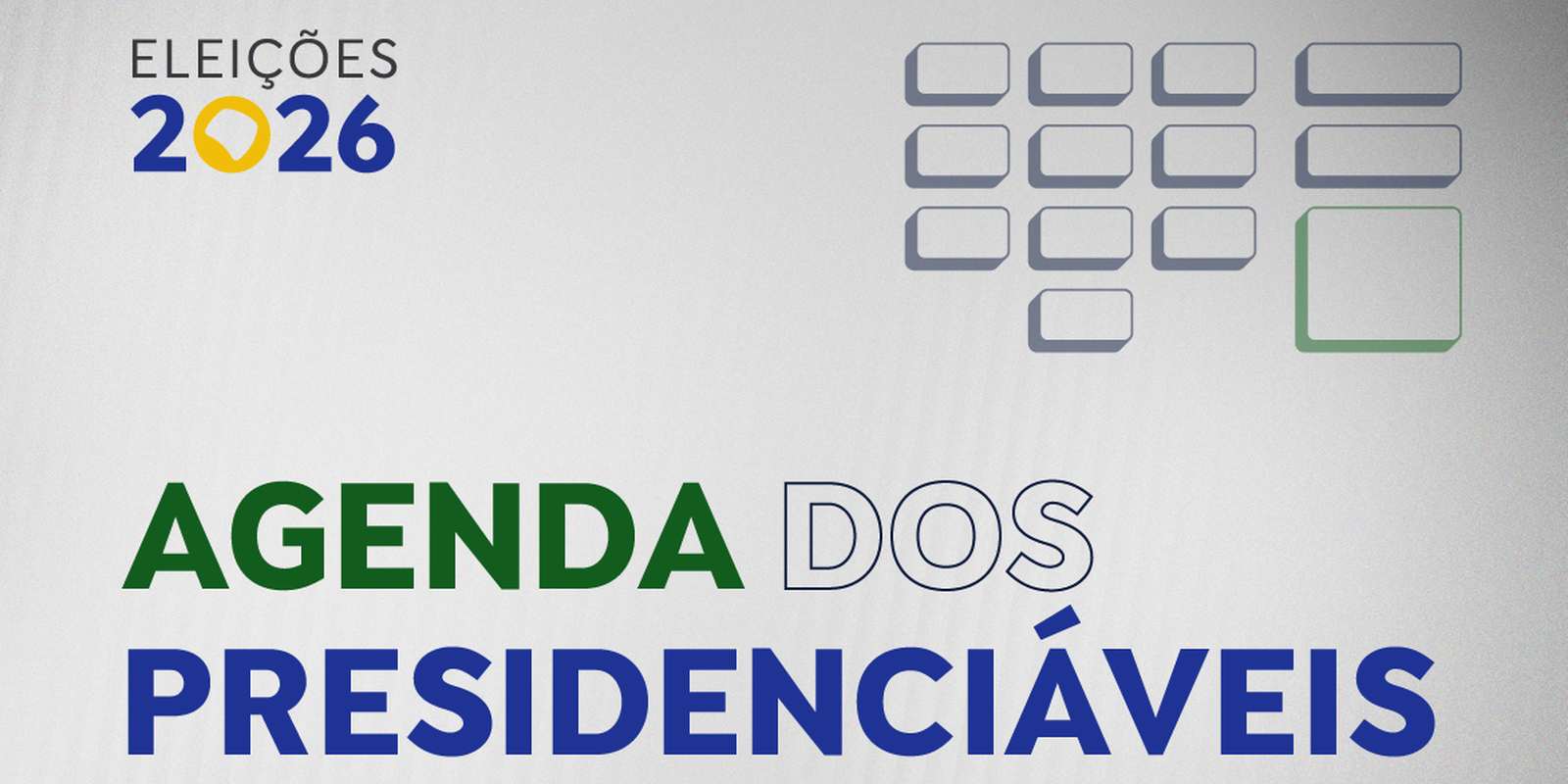 Confira a agenda dos presidenciáveis nesta quinta-feira